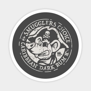 Smugglers Choice Caribbean Dark Rum Magnet